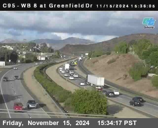 WB 8 at Greenfield Street