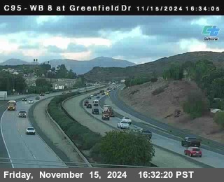 WB 8 at Greenfield Street