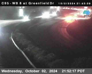 WB 8 at Greenfield Street