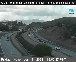 WB 8 at Greenfield Street