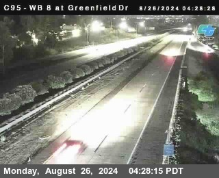 WB 8 at Greenfield Street