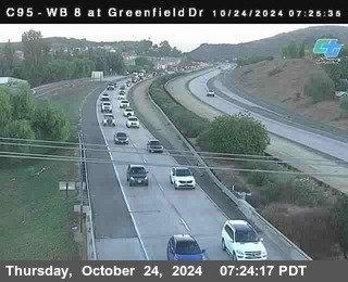 WB 8 at Greenfield Street