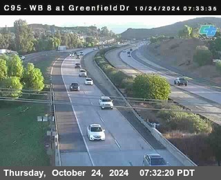 WB 8 at Greenfield Street