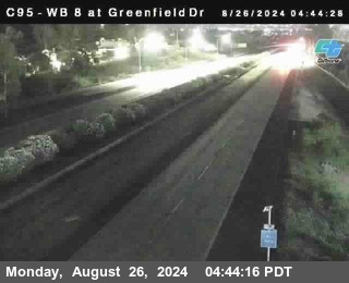 WB 8 at Greenfield Street