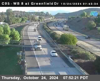 WB 8 at Greenfield Street