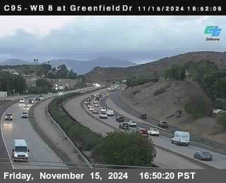 WB 8 at Greenfield Street