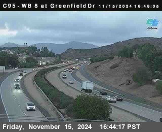 WB 8 at Greenfield Street