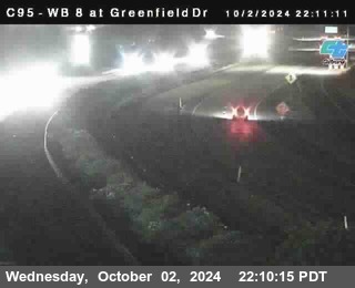 WB 8 at Greenfield Street