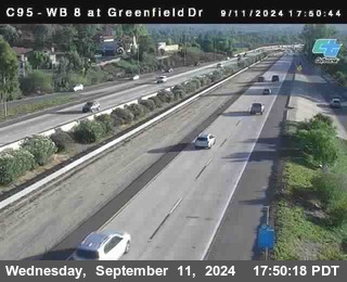 WB 8 at Greenfield Street