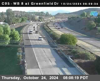 WB 8 at Greenfield Street