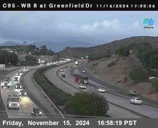 WB 8 at Greenfield Street