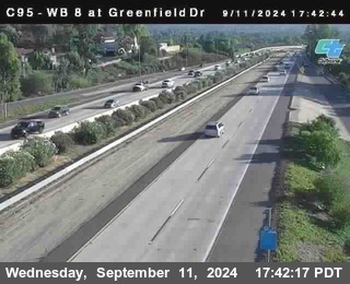 WB 8 at Greenfield Street