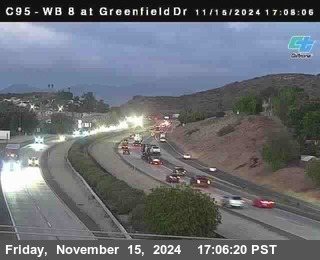 WB 8 at Greenfield Street