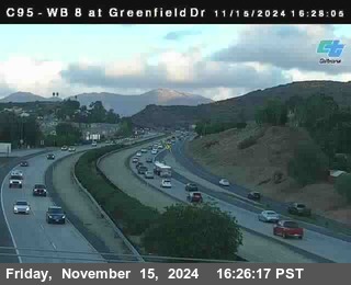 WB 8 at Greenfield Street