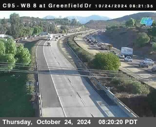 WB 8 at Greenfield Street