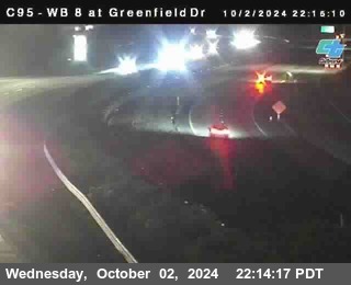 WB 8 at Greenfield Street