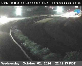 WB 8 at Greenfield Street