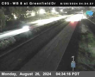 WB 8 at Greenfield Street