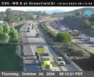 WB 8 at Greenfield Street