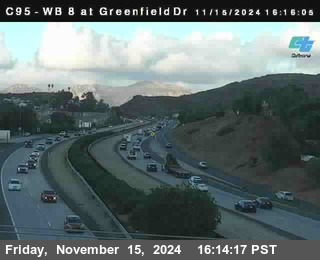 WB 8 at Greenfield Street