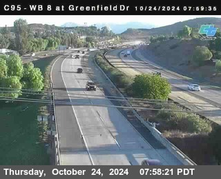 WB 8 at Greenfield Street