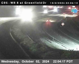 WB 8 at Greenfield Street