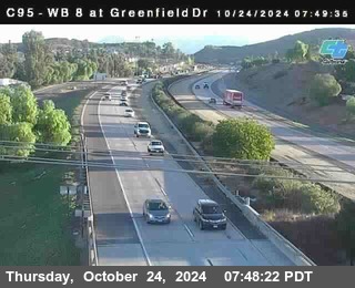 WB 8 at Greenfield Street