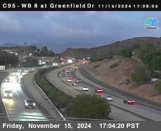 WB 8 at Greenfield Street