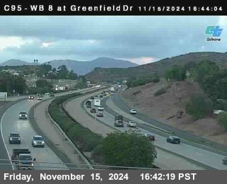 WB 8 at Greenfield Street