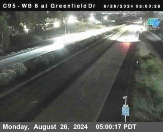 WB 8 at Greenfield Street