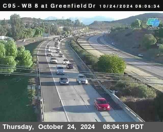 WB 8 at Greenfield Street