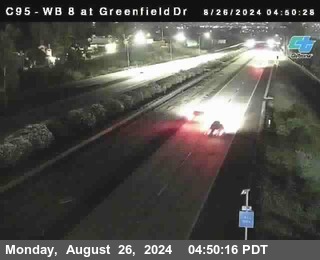 WB 8 at Greenfield Street