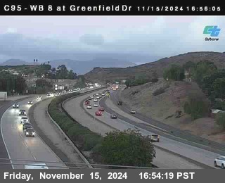 WB 8 at Greenfield Street