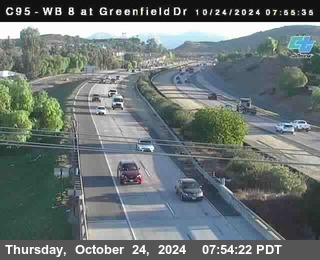 WB 8 at Greenfield Street