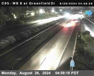 WB 8 at Greenfield Street