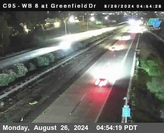 WB 8 at Greenfield Street