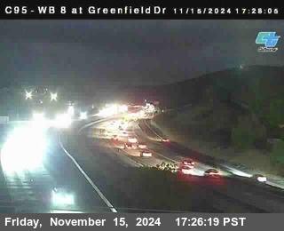 WB 8 at Greenfield Street