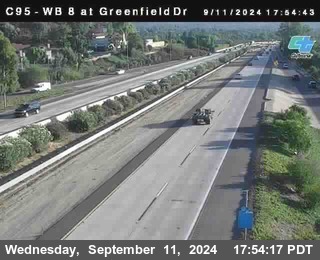 WB 8 at Greenfield Street