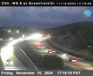 WB 8 at Greenfield Street