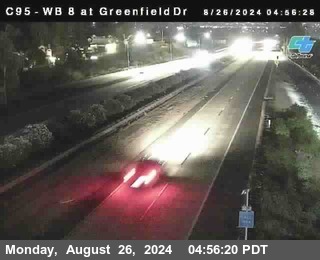 WB 8 at Greenfield Street