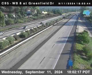 WB 8 at Greenfield Street