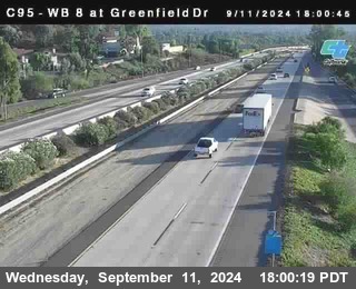 WB 8 at Greenfield Street