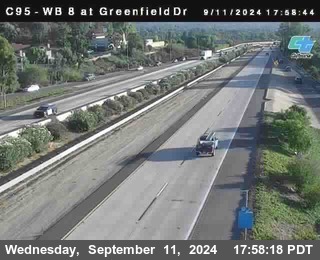 WB 8 at Greenfield Street