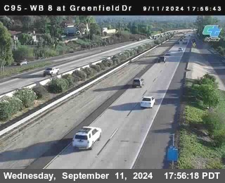 WB 8 at Greenfield Street