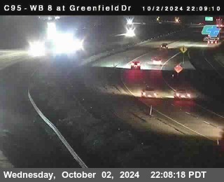 WB 8 at Greenfield Street