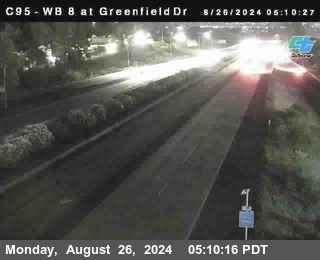 WB 8 at Greenfield Street