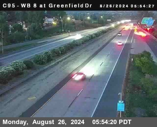 WB 8 at Greenfield Street