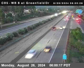 WB 8 at Greenfield Street