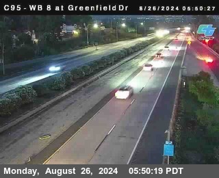 WB 8 at Greenfield Street