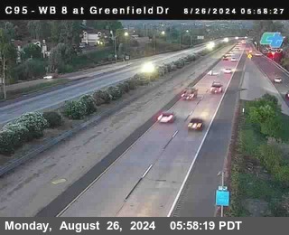 WB 8 at Greenfield Street